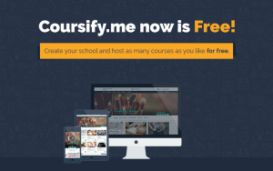 ELearning platform, the Coursify.me is now free!