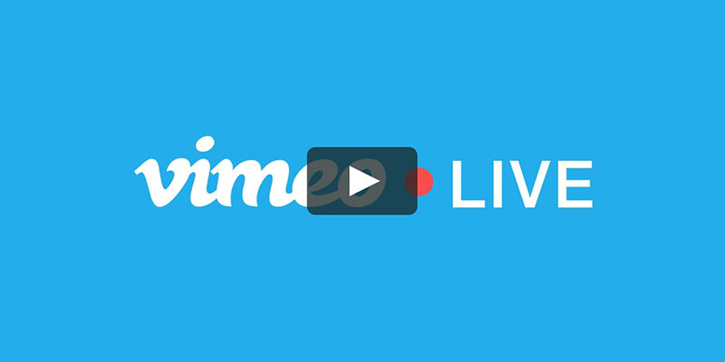 Livestream e Vimeo Live