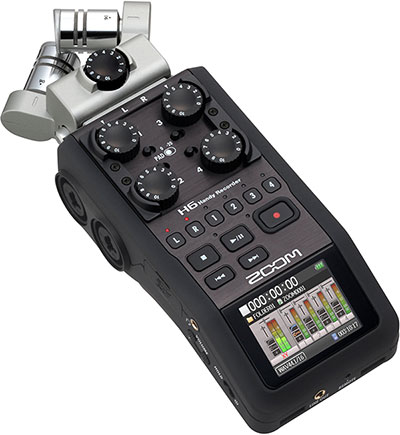 audio recorder Zoom H6