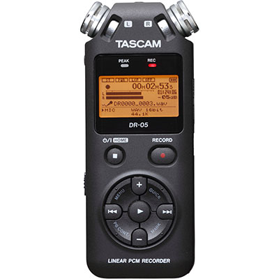 gravador de voz TASCAM DR-05