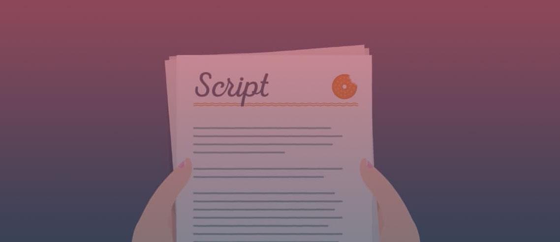 create a video script