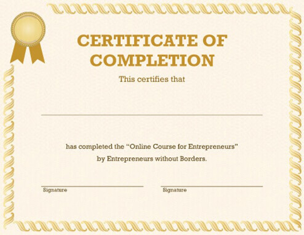 How to Offer Certificates of Completion in Your Online Course